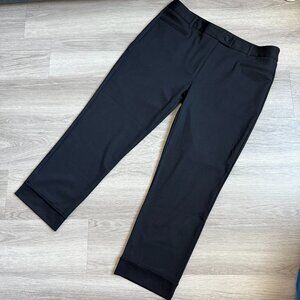 BETABRAND Classic Dress Pant Yoga Pants - Black XXL NWOT